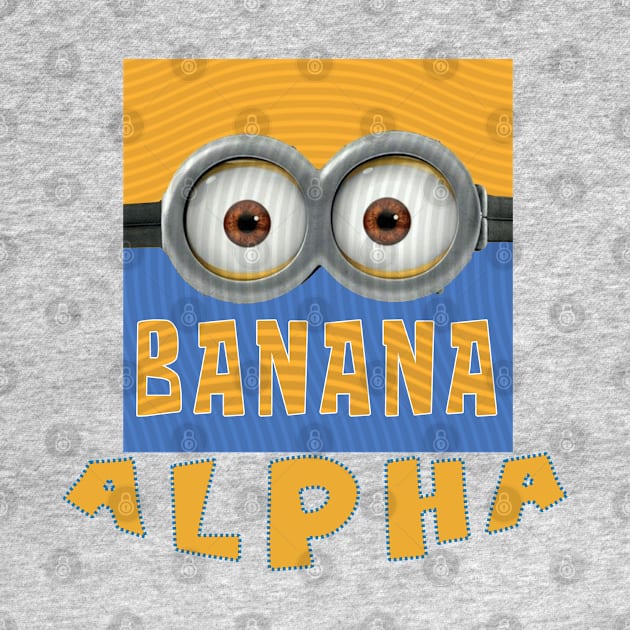 MINION BANANA USA ALPHA by LuckYA